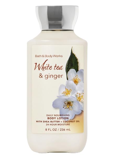 Bath Body White Tea & Ginger Daily Nourishing Body Lotion, Size/Volume: 8 fl oz / 236 mL
