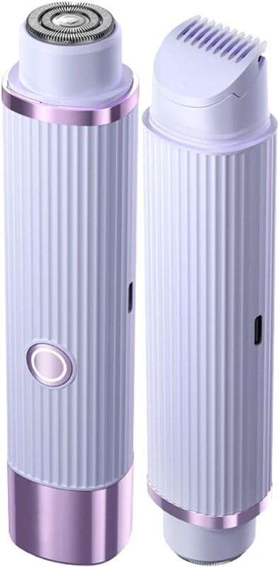 2 in 1 Epilator for Women Rechargeable Epilator IPX7 Waterproof Painless Best for Face, Arm, Legs