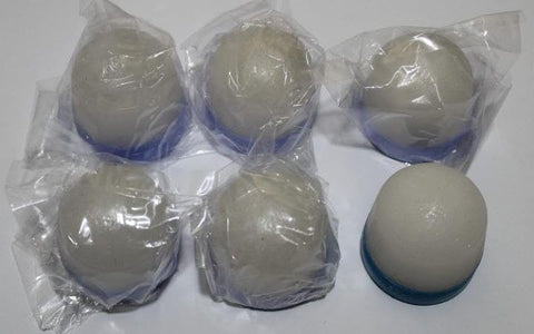 Similar Skin Deodorant Natural Alum Stone Coated and Equipped with Plastic Frame - 6 Pieces