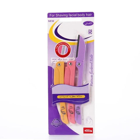 Blade For Women Platinum Hardened Blade High Quality Material (2 Cards) Multi Color (Multi)
