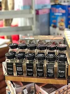 Spice Set 12 Jars with Stand