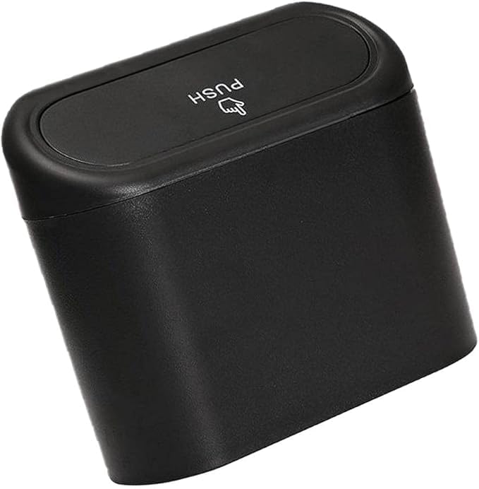 Car Trash Can Mini Multi-use, Stylish And Compact Design, Easy To Install, Suitable For All Types Of Cars And Keeps Salon Clean