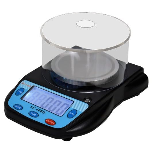 SF-400D LCD display plastic digital kitchen measuring balance weighing scale (600G/0.01G)