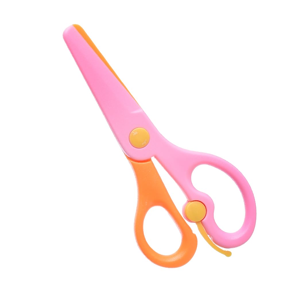 Elmaayergy S-698_QH-2010 Colourful Plastic Scissors With Sharp Blade With Durable Material, Suitable For School And Home