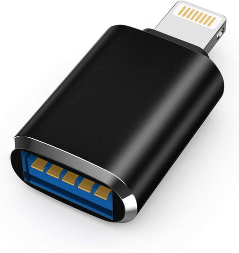 USB OTG for iPhone/iPad, Compatible with iOS 14 and Later, USB Female Support Connect USB Flash Drive, Keyboard, Mouse Compatible with i-Phone 14/14plus/14pro/14pro max/13/13Mini/13Pro