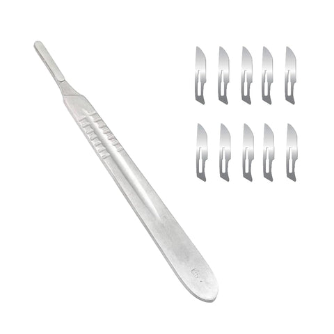 Derma Planing Carbon Steel with 10 Blades