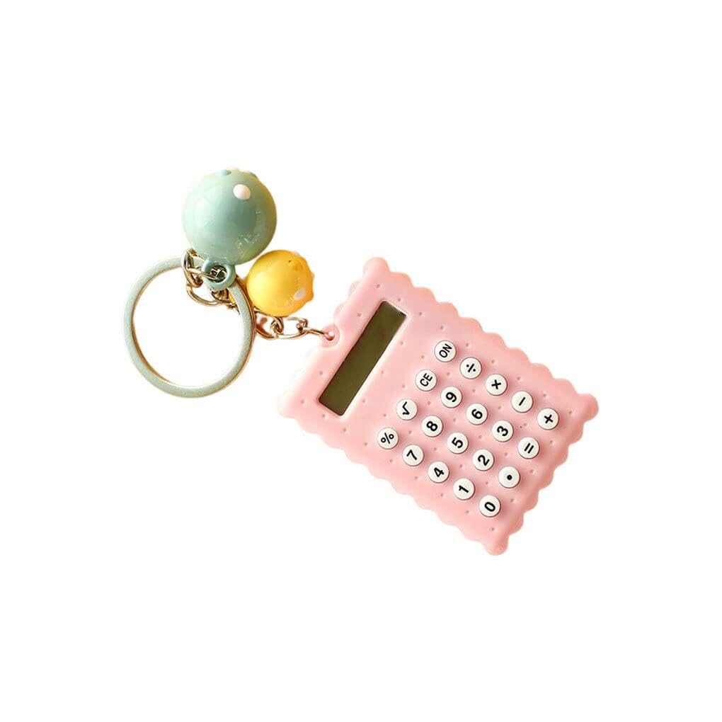 Al-Israa Mini Portable Pocket Calculator for Kids, Durable Calculator, Perfect for Teaching Toddlers Basic Use and Emergency Use, Suitable for Early Student