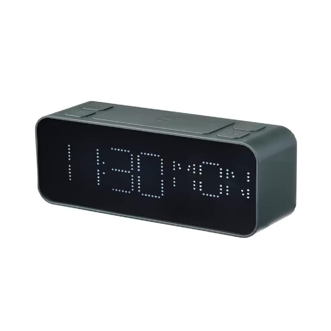 Digital Shoppy Alarm Clock, Digital/Green, 20x8 cm