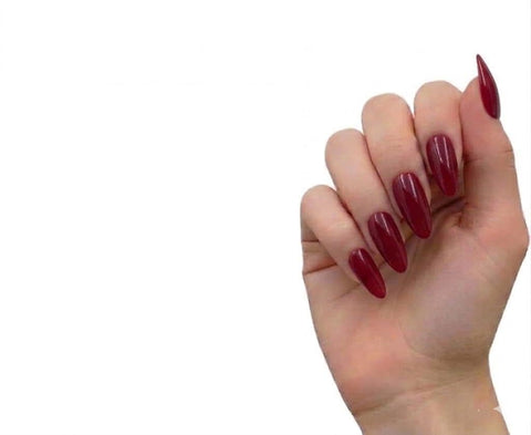 PRESS ON NAILS mirror effect -12 pcs / 10 SIZE Medium Long -False Nails, Perfect For Parties, Comes With 1 SHEET DOUBLE FACE - N03