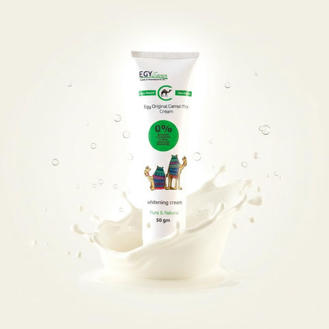 Natural Skin Regenerator & Collagen Booster with Vitamin E & Panthenol | Camel Milk Cream: The Desert’s Beauty Secret for Skin Repair, Brightening, and Anti-Aging Rejuvenation (50 Gm, fragrance free)