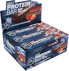 Lite Bite 30% Whey Protein Bar - Red Velvet - Box of 12 x 70g