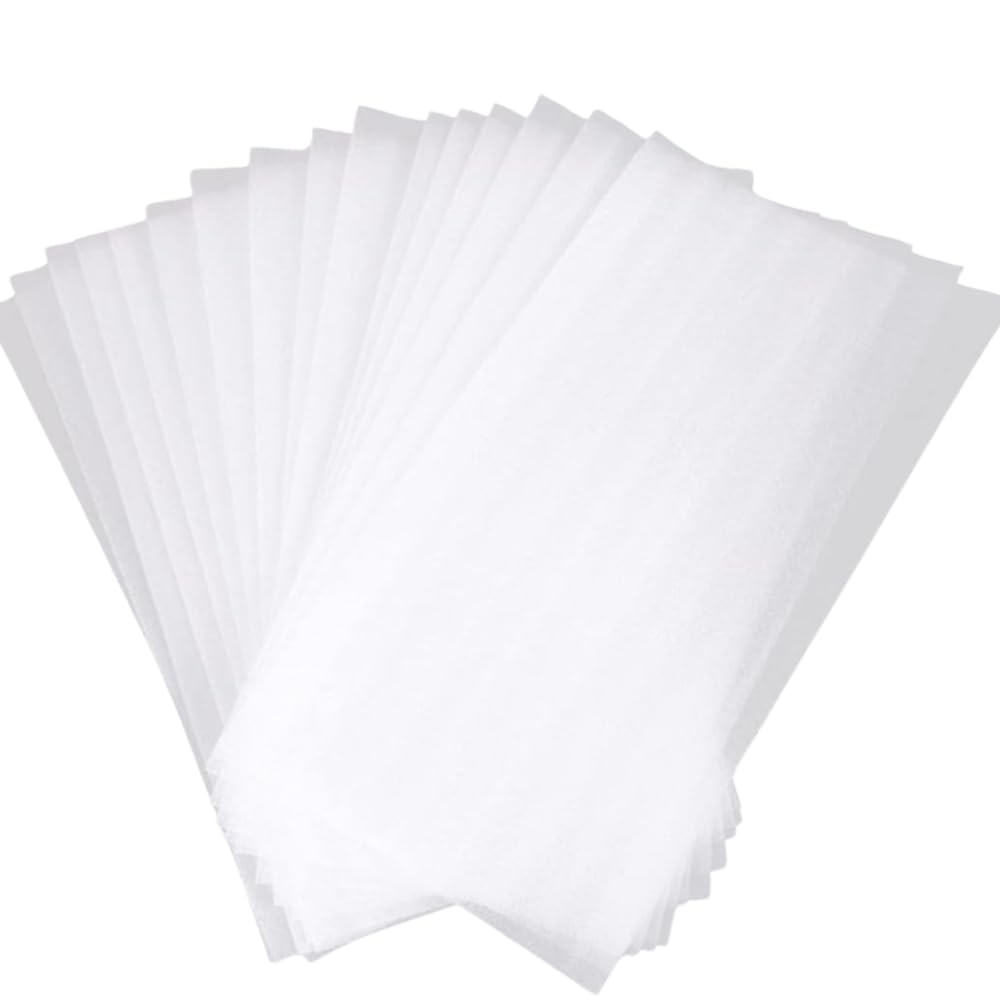 Wax Paper for Hair Removal, 100pcs of Non-Woven Wax Strips Removal.