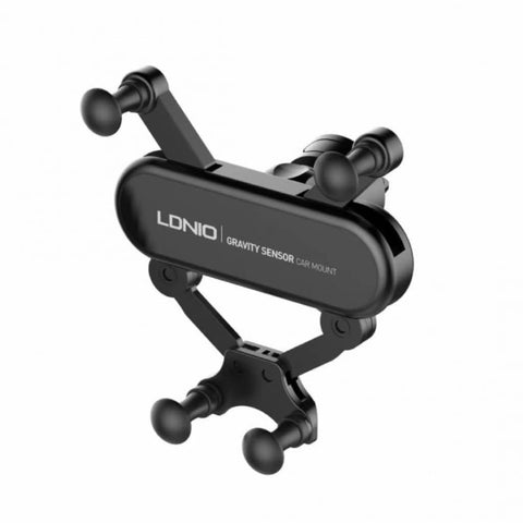 Ldnio Mg03 Universal Gravity Mechanical Car Air Vent Clip Mount Holder - Black