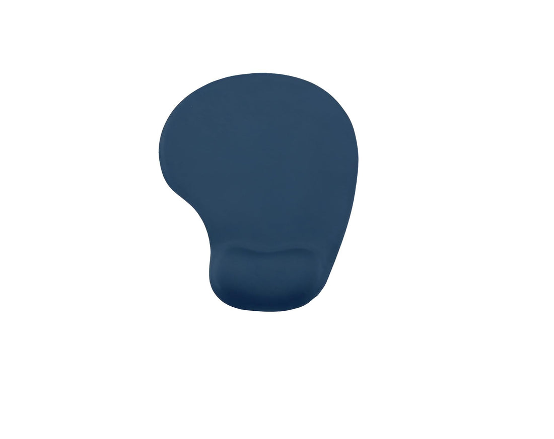 W-18 Gel Mouse Pad - Ergonomic Design to Protect Wrist and Reduce Fatigue - High Precision Surface for Smooth Mouse Movement - Navy Blue