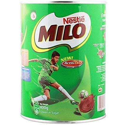Nestle Milo Chocolate Flavored Drink Concentrate, 1 x 400 g Canister