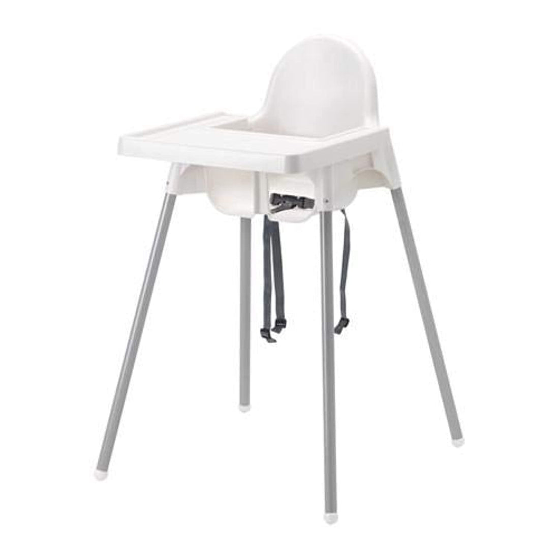 Ikea Highchair for kids with safety belt,white colour