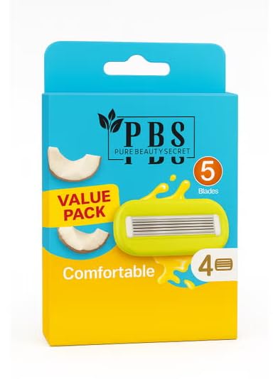 PBS Comfortglide Refill Cartridges - Value Pack (4 Pieces)
