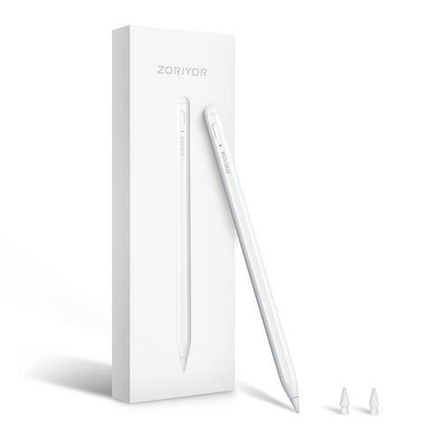 S1 Stylus Pen for Apple iPad,With Tilt Sensitivity&Palm Rejection&Magnetic,Compatible iPad Pro 11/12.9(3rd/4th/5th)/Air 3-4-5/Mini 5-6/iPad 6/7/8/9th Generation,Writing/Drawing ipad Pencil