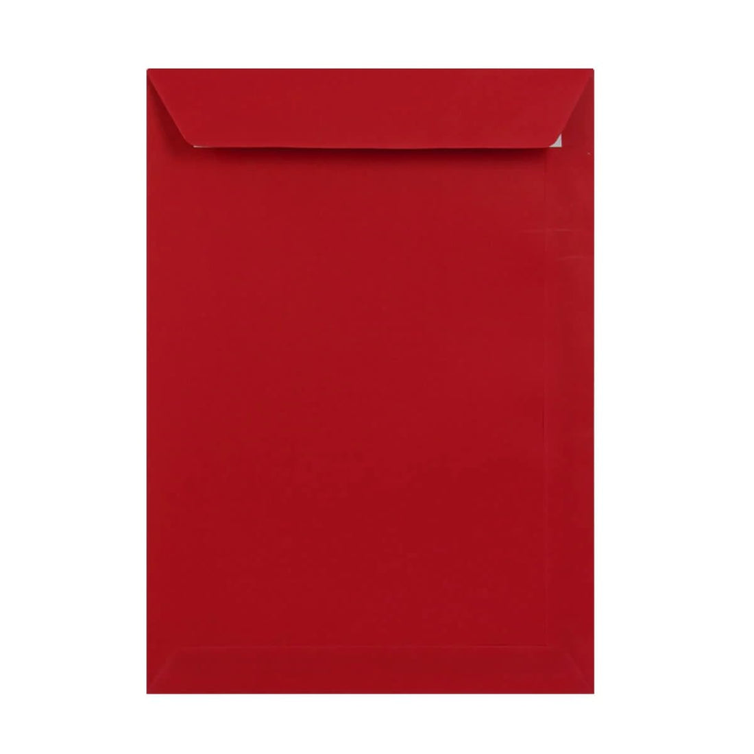 C4 Coloured Peel & Seal Envelopes for A4 Card, Greeting Cards, Invitations, Mailing Envelopes, Self Seal Posting Envelopes - Pack of 10 (Dark Red)