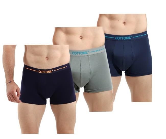 Cottonil set of 3 Pro Boxer 025406 - Multi color - XXL