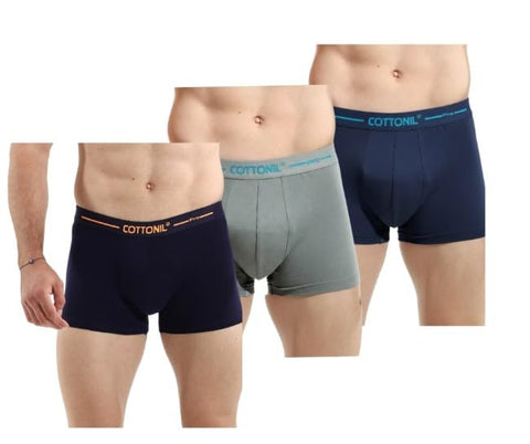 Cottonil set of 3 Pro Boxer 025406 - Multi color - XXL