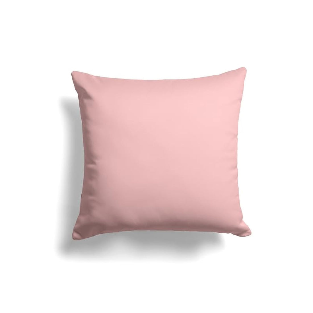 ART MOOD HOME velvet Plain Cushion 40W x 40L Pink