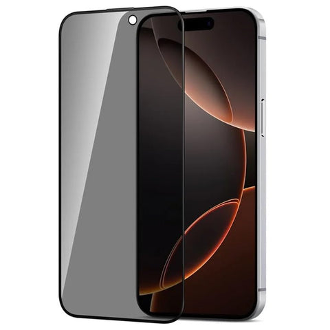 Joyroom 2.5D Tempered Glass Screen Protector for iPhone 16 Pro Max, Black