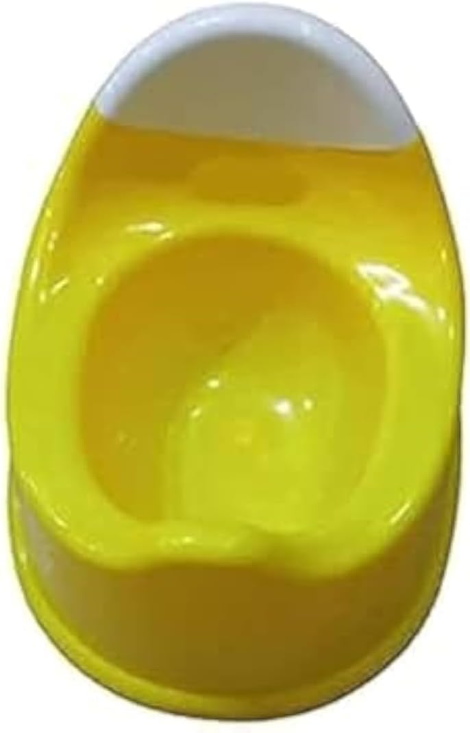 Potty Training Potty – Strong Plastic Baby Toilet Seat, Comfortable and Safe, Attractive Design and Easy to Clean (Yellow)