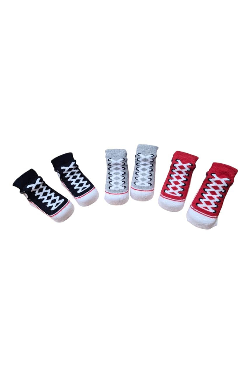 Baby Socks 100% Cotton Newborn Socks convers star socks Size 0 to 12 months.