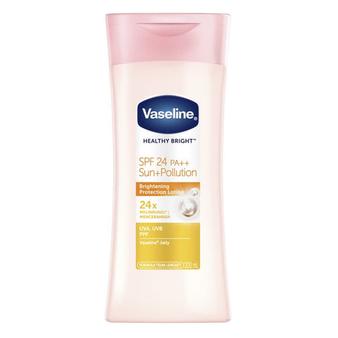 Vaseline Healthy Bright Series SPF24 PA++ Sun+Pollution Body Lotion, 7.8 fl oz (200 ml) [Parallel Import]