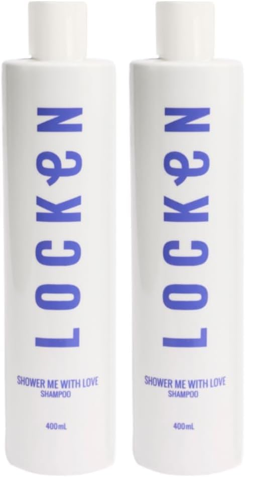 LOCKEN Shower Me With Love Shampoo 400ml (Pack of 2)