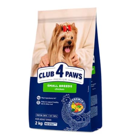 CLUB For PAWS PREMIUM Small Breeds PREMIUM for adult dogs 900Gm