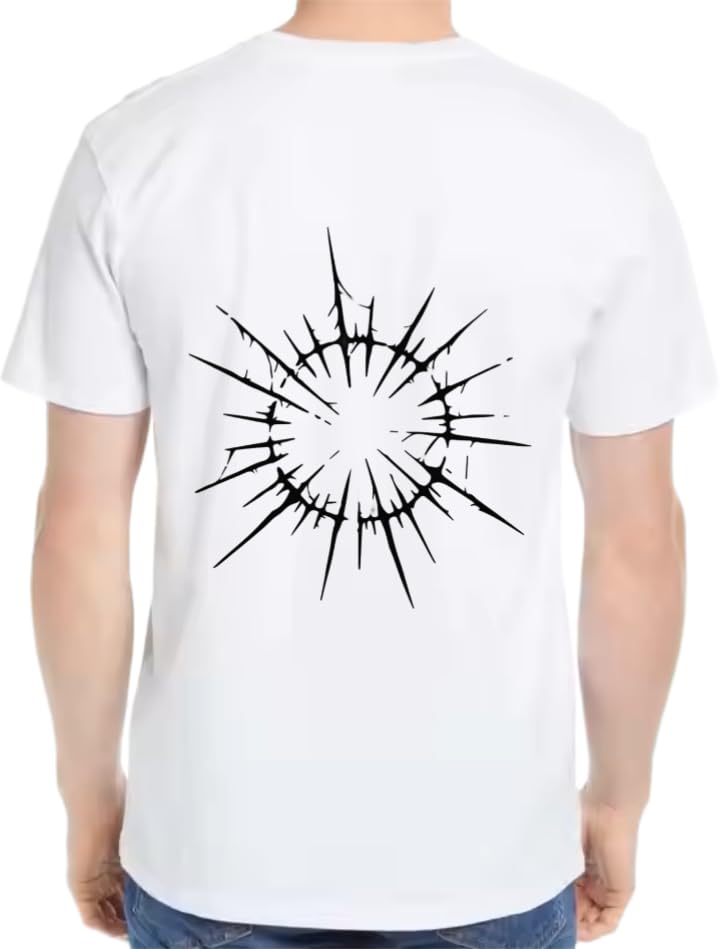 Eye of the Universe T-shirt Back White