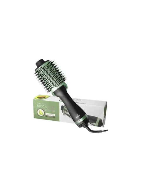 3D Power Avocado Smart Hair Dryer and Styler Brush 2000W