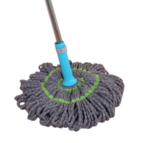 Self-wringing Mop – Strong Rustproof Handle – High Absorption of Water and Liquids – Practical and Easy to Use – Durable Lux Design Ka