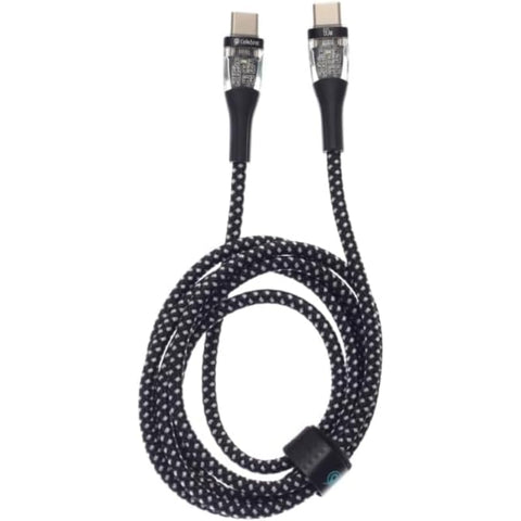 Yison Celebrat HB-15 Portable Type-C To Lightning Fast Charge And Data Transmission Cable With Braided wire Design And Practical Fits Mobile Phone 20W /480mbps /1200mm - Black