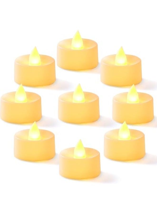 24 Pack Battery LED Tea Lights, Lasts 3X Longer, 200Hours, Flameless
