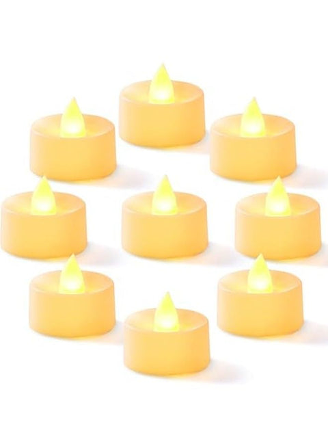 24 Pack Battery LED Tea Lights, Lasts 3X Longer, 200Hours, Flameless