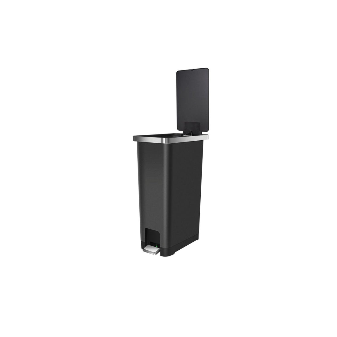 EKO Hana Slim Step Bin, 30L, Black