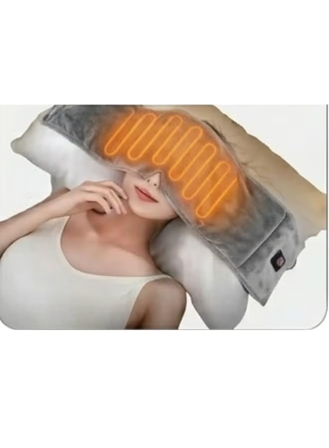 VOLURA Electric Heating Pad for Neck Shoulder Back Waist Soft Plush USB Rechargeable Multifunctional Heating Pad for Office Home Travel