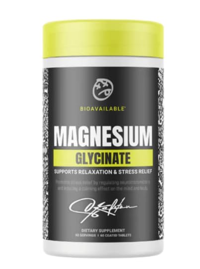 Premium Vital Magnesium Glycinate - 60 Servings - with Practical Pill Box - Muscle & Sleep Rhythm Matrix - Relaxation Shield - Non-GMO - High Bioavailability Chelate Integrity