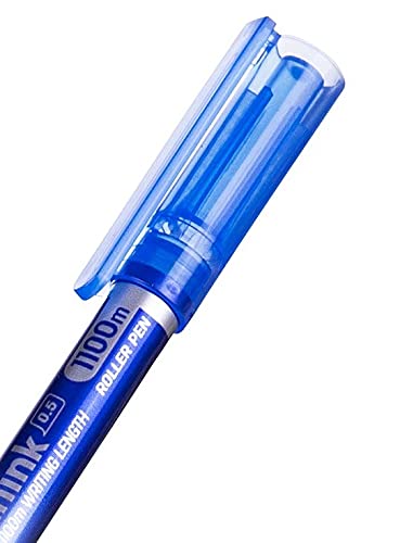 Deli eq300-bl ballpoint pen, 0.5 mm - blue