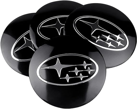 4PCS Car Wheel Center Caps 56mm Car Logo Sticker for Subaru Legacy Forester Outback Rally WRX XV Impreza Wheel Decoration
