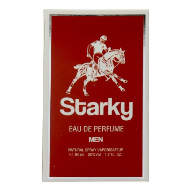 Starky Eau De Perfume Natural Spray Vaporisateur For Men-Red-50ml