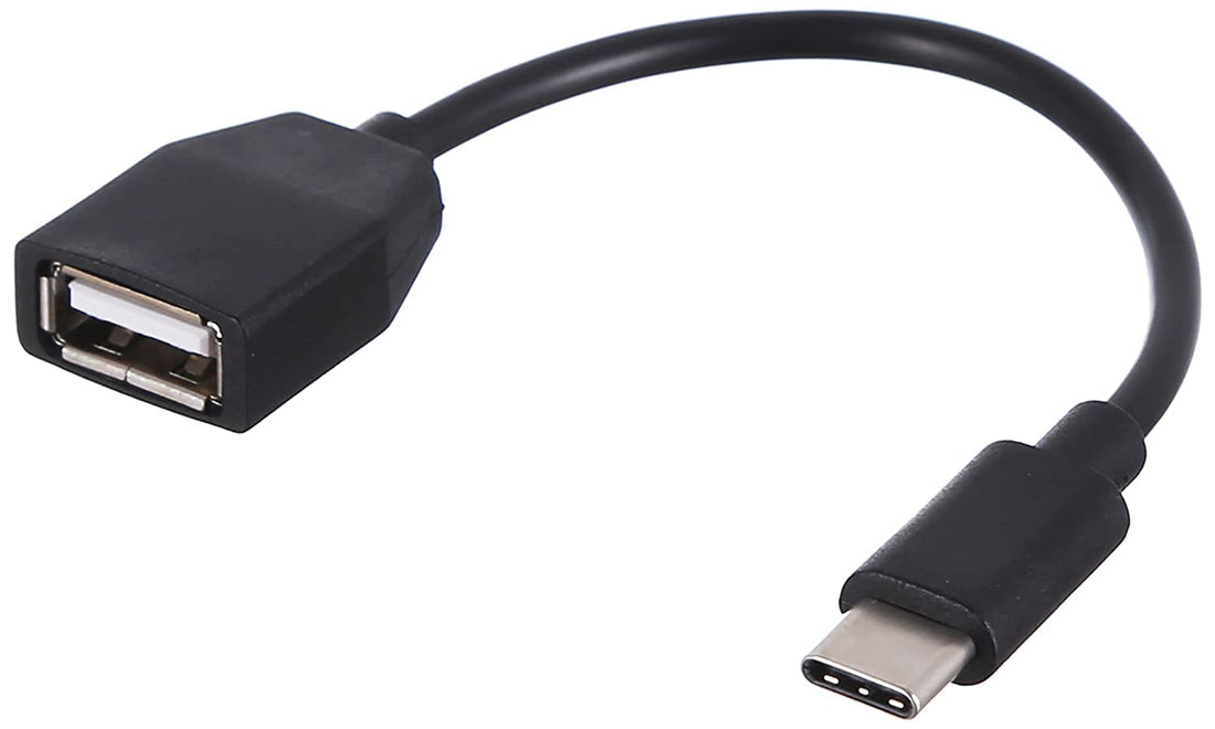 Keendex kx2219 type-c 3.1 male to usb 2.0 female otg - black