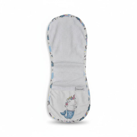 Ultra Absorbent Unicorn Pattern Bath Burping Towel for 0-2 Years Babies