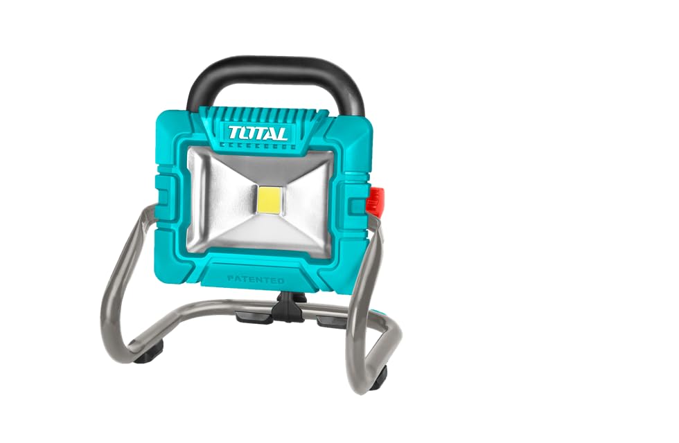 TOTAL Portable Lamp-TWLI2025, Turquoise, LED, Modern, 20V, 1800 Lumen, Cordless