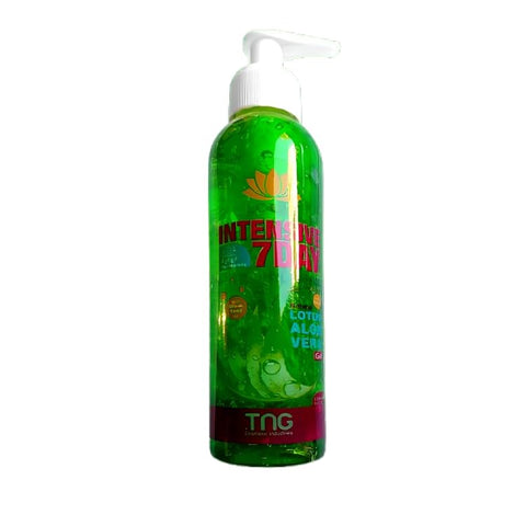 Lotus Aloe Vera Gel Green 250ml - Cooling Moisturizing Gel for Face & Body, Skin Hydration, Sunburn Relief & Soothing Care