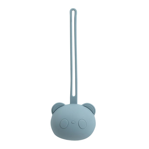 True Gold Silicon Soother container with hanger
