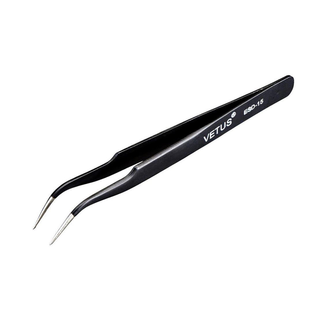 (1Pcs) Curved ESD-15 Precision Tweezers for Electronics and Soldering | Curved ESD-15 Tweezers are precision-engineered tools intricate tasks | Durable construction | Easy installation |